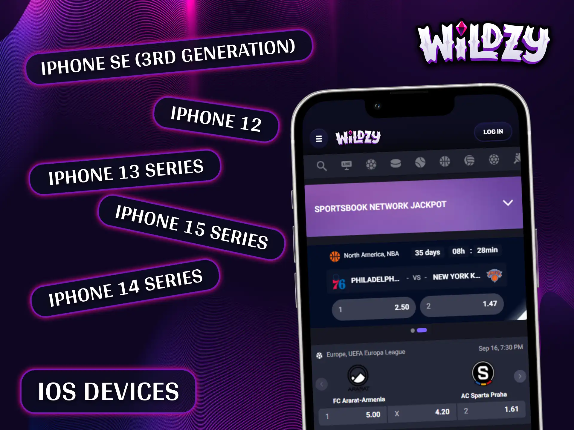 Enjoy flawless mobile gaming performance on all iOS devices with Wildzy.